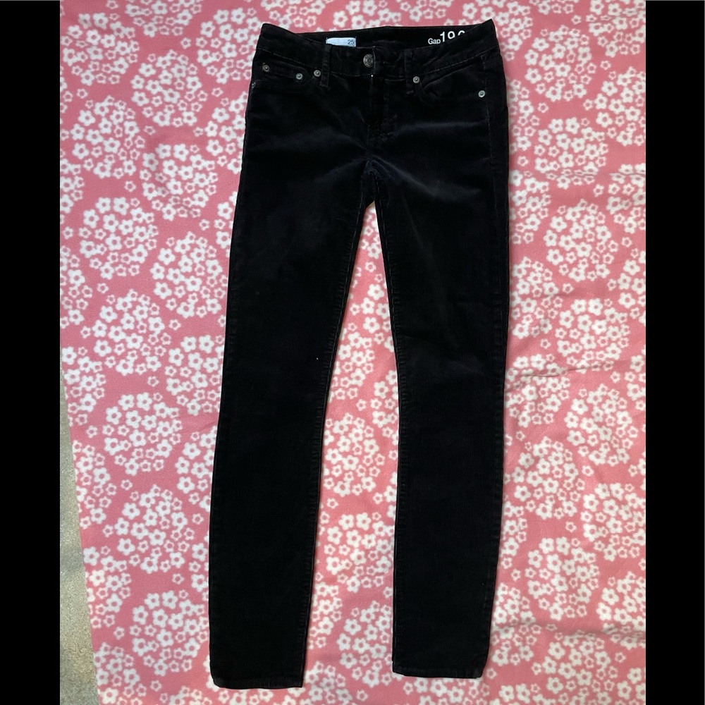 Like new gap always skinny corduroy pants